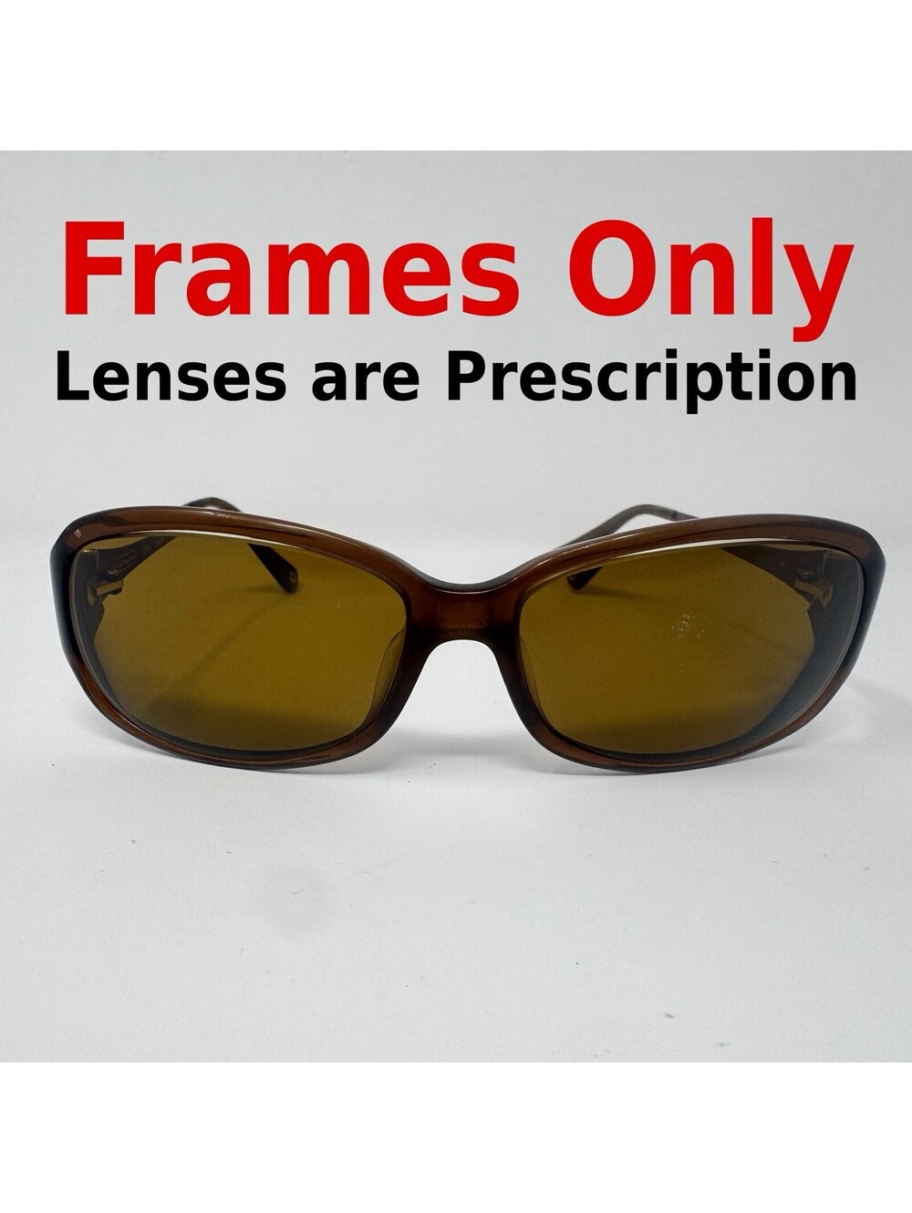 Coach S2005 Brown Sunglass Frames Only 59-16-125